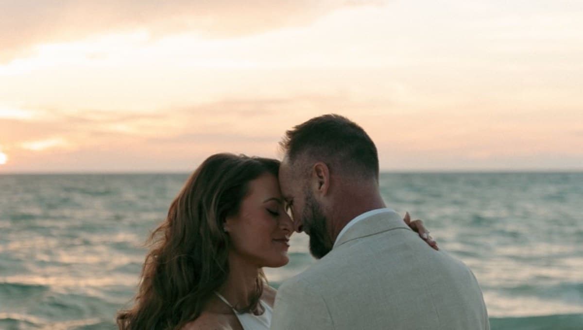 Stephanie and Andy on the Georgia coast